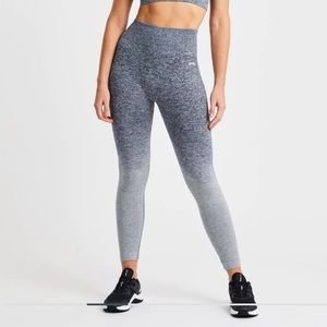Cinched waisted booty lifting grey Abyl leggings